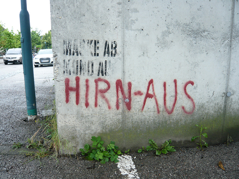 Strassenschlacht Hirn aus